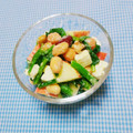 まあまま☆0403's cooksnap of when they made ほうれん草と林檎のクリームチーズサラダ♡.