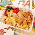 ちいちい♡'s cooksnap of when they made 簡単＊リメイク＊生姜焼き残りチャーハン♪.