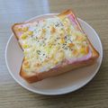 ﾏﾃｨｺ's cooksnap of when they made 朝食やランチに♪欲張りチーズトースト♡.