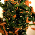 satorachan's cooksnap of when they made ほうれん草のごま和え.