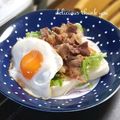 ｋｏｕｋｉ⭐'s cooksnap of when they made 牛丼リメイク♡牛たまトースト.