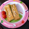 クック8PIY7Z☆'s cooksnap of when they made 食パンからきな粉揚げパン！.