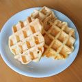 宮ちゃんママ's cooksnap of when they made ノンオイル♡簡単！米粉ワッフル★.