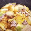 _yuzu_7's cooksnap of when they made プロ直伝！ダシが美味しい豚バラ白菜鍋♡.