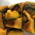 クックZ8J4H4☆'s cooksnap of when they made かぼちゃの煮付け.