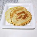 らむt゜'s cooksnap of when they made 小麦粉もちもちホットケーキ.