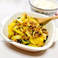 ねっちゃんっ's cooksnap of when they made 簡単一品♪セロリの甘辛そぼろ炒め.