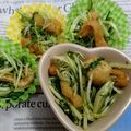 しーま♪'s cooksnap of when they made ズボラ水菜と油揚げの炒め物冷凍OK.