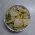 Yongren's cooksnap of when they made ビニール袋で簡単★八角香る白菜の和え物.