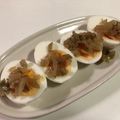 papikun's cooksnap of when they made 美味しいよ♫ゆで卵＋刻みザーサイ.