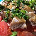 sacchi's cooksnap of when they made ＊パリパリ鳥のねぎソース掛け＊.