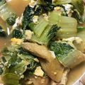 みさりママ's cooksnap of when they made あともう一品ってときに白菜のたまごとじ.