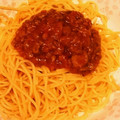ひなこちーのママ's cooksnap of when they made 超簡単！でも絶品！かさ増しミートソース☆.