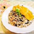 ももちゃんのれしぴ's cooksnap of when they made 残ったひじき煮で和風オムライス.