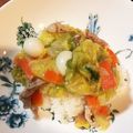 のびたの嫁。's cooksnap of when they made オッサンの肉野菜炒め白だし餡かけ.
