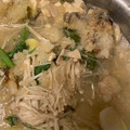 ぴー's cooksnap of when they made ＊牡蠣の天ぷら〜みぞれ鍋＊.