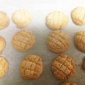 クックGRNHGS☆'s cooksnap of when they made サックサク♪メロンパン風クッキー改.