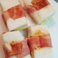 mystory198's cooksnap of when they made はんぺんのチーズベーコン巻き.
