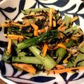 keicooon's cooksnap of when they made 鉄分タップリ！小松菜ひじきツナの和風炒め.