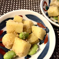 keicooon's cooksnap of when they made さつま芋のころころごまあえ.