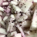 かまきりこ's cooksnap of when they made 長芋のしゃきしゃき ゆかり酢漬け.