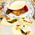 ブランディ's cooksnap of when they made 焼きパプリカとほうれん草のケサディア.