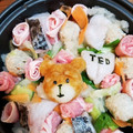 カバゴン's cooksnap of when they made 大根おろしアート～テディベアみぞれ鍋.