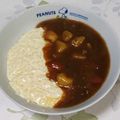 めいめい☆☆☆'s cooksnap of when they made ミルクチーズリゾット♡カレー.