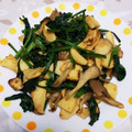 なかとりぁぃ's cooksnap of when they made 筍とほうれん草炒め.