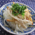 miyuki12's cooksnap of when they made ❤さきいかのから揚げ丼❤.