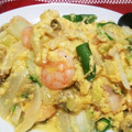 のんびりのんchan's cooksnap of when they made 簡単すぎでうますぎる！卵とじ野菜炒め.
