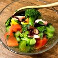 ホゼンリー's cooksnap of when they made 野菜たっぷり！タコのマリネサラダ.