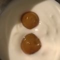 Yokchina's cooksnap of when they made 簡単☆金柑で⁈なんちゃって 目玉焼き♡.