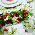 ちび姫ちゃん's cooksnap of when they made 苺とクレソンのカプレーゼ.