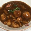 yummy?'s cooksnap of when they made 鶏肉の筑前煮風ブラウンシチュー.
