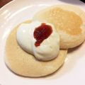 ばたみそーぱん☆'s cooksnap of when they made ホエーとHMのみ☆真っ白なパンケーキ♡.