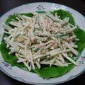milklmi's cooksnap of when they made ニッスイ焼さけあらほぐしde大根サラダ♪.