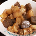 kanjuna's cooksnap of when they made こんにゃくと大根の炒め煮 常備菜.