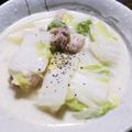 ナルぴょん's cooksnap of when they made 白菜と鶏肉のシチュー.
