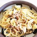 いたちゃん55's cooksnap of when they made 簡単 塩昆布とツナのキャベツパスタ♪.
