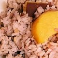ひぃたろぉ～♪'s cooksnap of when they made 雑穀米でさつまいもご飯.
