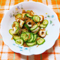 ﾁｲﾁｬﾝﾏﾏ's cooksnap of when they made 竹輪ときゅうりのなめたけ和え✿一品料理が.