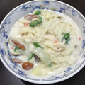 みぃプッチ's cooksnap of when they made 牛乳で！青梗菜とろとろクリーム煮うどん⁂.
