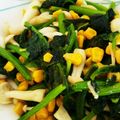 かもしれない森's cooksnap of when they made チャチャッとほうれん草のバター炒め.