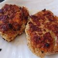 昔ながらの若鶏唐揚げ's cooksnap of when they made えのきと鶏ミンチの味噌ハンバーグ.
