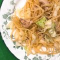 flippa's cooksnap of when they made 鶏肉とキャベツの塩パスタ.