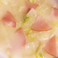 ＊にょにょん＊'s cooksnap of when they made 超簡単！はくさいとハムのクリームスープ.