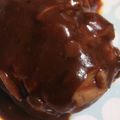SHⅰ's cooksnap of when they made きのこソースハンバーグ.