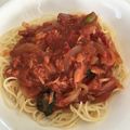 クックRJJ7XY☆'s cooksnap of when they made ツナとトマトソースのスパゲッティ.
