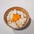 ☆クローバー134☆'s cooksnap of when they made 白身先入れで簡単！究極のたまごかけごはん.